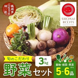 SHONAI ROOTS 旬のこだわり野菜セット 約3㎏